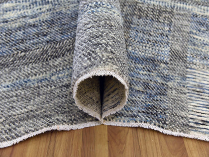 Beige 8'0" x 10'2" Modern and Contemporary Hand knotted Wool Rug - Sku: O079379