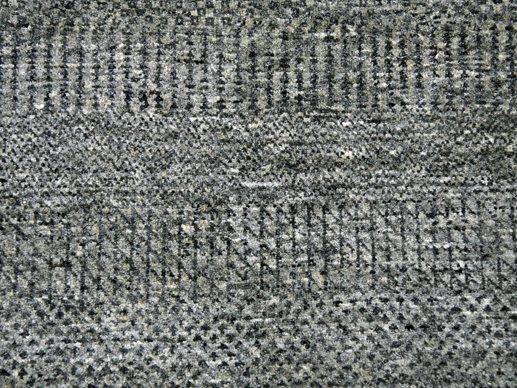 Modern / Contemporary hand-knotted wool rug in Gray, 12'1" x 18'2" — SKU O079450 (view 8)