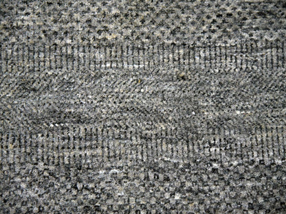 Modern / Contemporary hand-knotted wool rug in Gray, 12' x 15'1" — SKU O079451 (view 8)