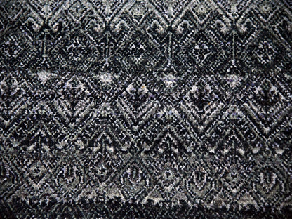 Modern / Contemporary hand-knotted wool rug in Gray, 10' x 10' — SKU O079460 (view 8)