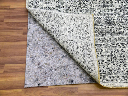 Mamluk Mamluk hand-knotted wool rug in Ivory, 8' x 9'10" — SKU O079471 (view 4)