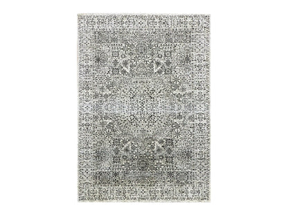 Mamluk Mamluk hand-knotted wool rug in Ivory, 6'1" x 9'3" — SKU O079473
