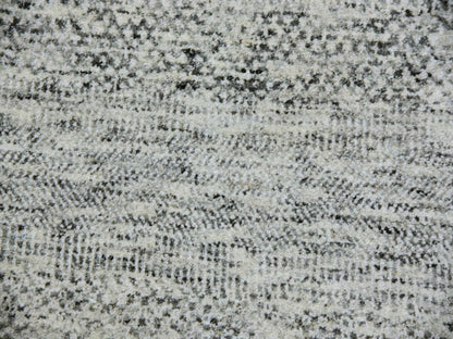 Modern / Contemporary hand-knotted wool rug in Gray, 13'11" x 18' — SKU O079510 (view 8)