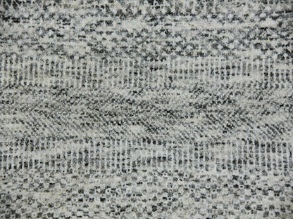 Modern / Contemporary hand-knotted wool rug in Gray, 8' x 8' — SKU O079512 (view 8)