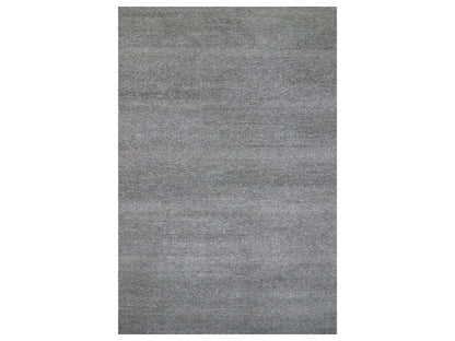 Modern / Contemporary hand-knotted wool rug in Gray, 14'1" x 18'2" — SKU O079588