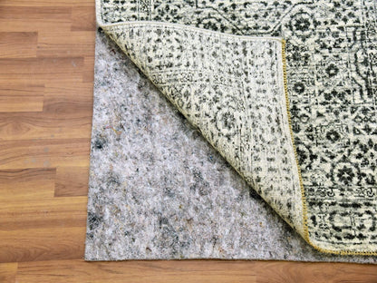 Ivory 2'9" x 10'0" Mamluk Hand knotted Wool Rug - Sku: O079686