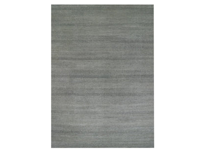 Modern / Contemporary hand-knotted wool rug in Gray, 13'11" x 18'1" — SKU O079692