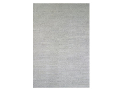 Modern / Contemporary hand-knotted wool rug in Gray, 14' x 18'3" — SKU O079711