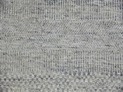 Modern / Contemporary hand-knotted wool rug in Gray, 14' x 18'3" — SKU O079711 (view 8)