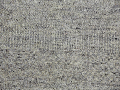 Modern / Contemporary hand-knotted wool rug in Gray, 11'10" x 18' — SKU O079712 (view 8)