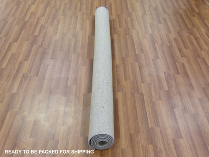 Modern / Contemporary hand-knotted wool rug in Gray, 5'11" x 6' — SKU O079715 (view 5)