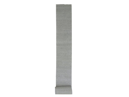 Modern / Contemporary hand-knotted wool runner in Gray, 2'7" x 32'1" — SKU O079718