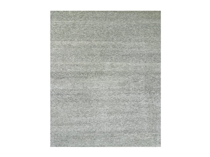 Modern / Contemporary hand-knotted wool rug in Gray, 12'2" x 15'4" — SKU O079737