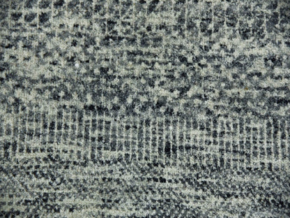 Modern / Contemporary hand-knotted wool rug in Gray, 12'2" x 15'4" — SKU O079737 (view 8)