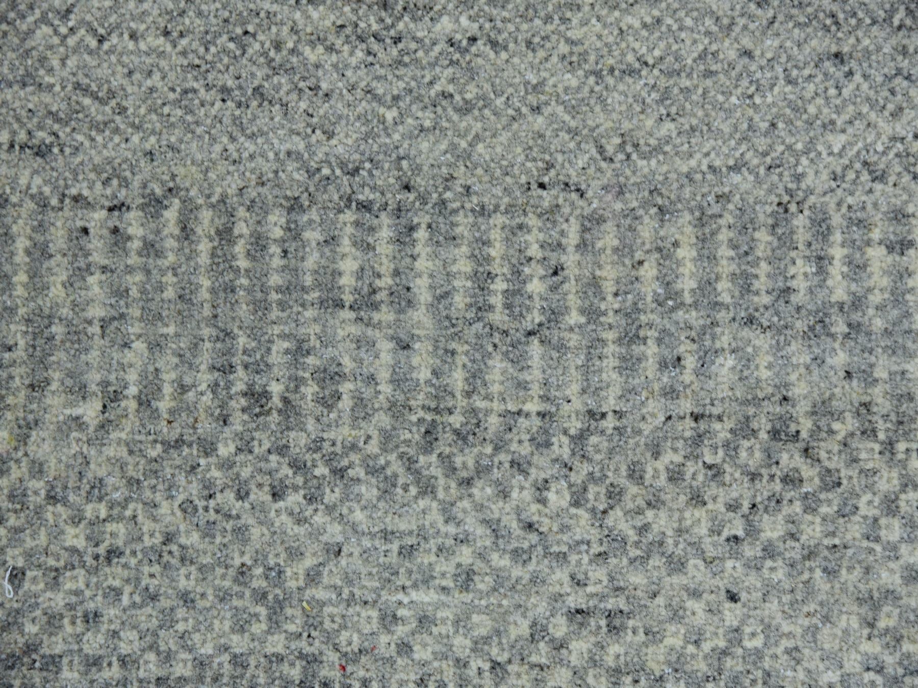 Modern / Contemporary hand-knotted wool rug in Gray, 11'2" x 11'3" — SKU O079754 (view 8)