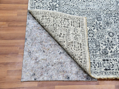 Ivory 4'1" x 6'2" Mamluk Hand knotted Wool Rug - Sku: O079806