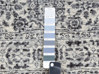 Ivory 4'1" x 6'2" Mamluk Hand knotted Wool Rug - Sku: O079806