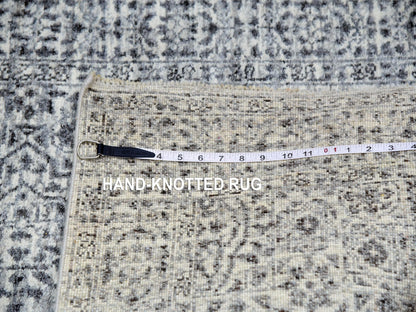 Ivory 2'11" x 5'3" Mamluk Hand knotted Wool Rug - Sku: O079810