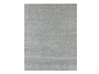 Modern / Contemporary hand-knotted wool rug in Gray, 8'0" x 10'2", SKU O079863