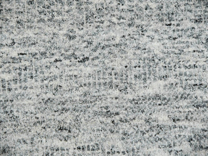 Grey 8'0" x 10'2" Modern / Contemporary Hand knotted Wool Rug - Sku: O079863