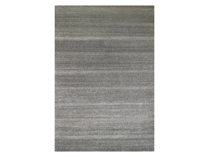 Grey 12'0" x 17'10" Modern / Contemporary Hand knotted Wool Rug - Sku: O079869