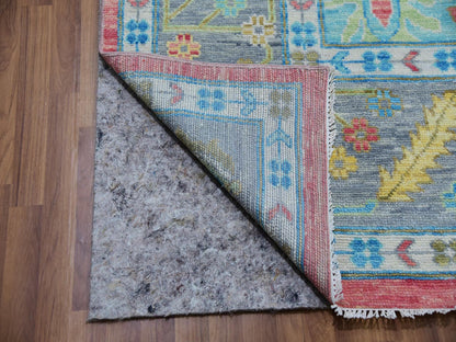 Pink 10'1" x 14'0" Oushak / Peshawar Hand knotted Wool Rug - Sku: O079939