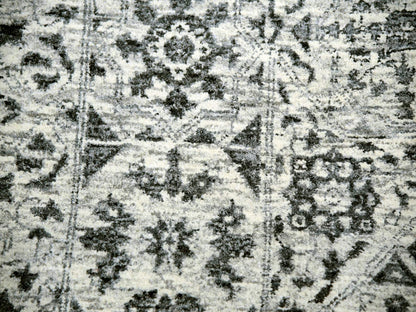 Ivory 14'1" x 17'9" Mamluk Hand knotted Wool Rug - Sku: O079982