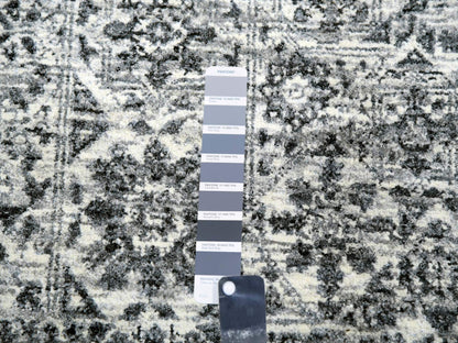 Ivory 11'11" x 12'0" Mamluk Hand knotted Wool Rug - Sku: O079984
