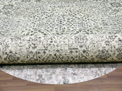 Ivory 11'10" x 11'10" Mamluk Hand knotted Wool Rug - Sku: O079985