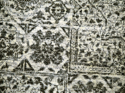 Ivory 11'10" x 11'10" Mamluk Hand knotted Wool Rug - Sku: O079985