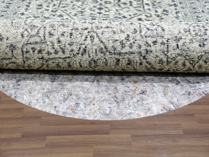 Ivory 10'0" x 10'1" Mamluk Hand knotted Wool Rug - Sku: O079986
