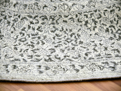 Ivory 10'0" x 10'1" Mamluk Hand knotted Wool Rug - Sku: O079986