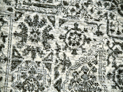 Ivory 10'0" x 10'1" Mamluk Hand knotted Wool Rug - Sku: O079986