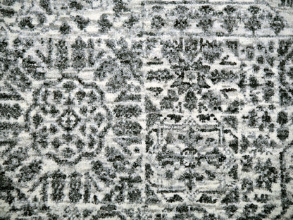 Ivory 9'0" x 12'2" Mamluk Hand knotted Wool Rug - Sku: O079987