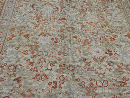 Antique hand-knotted wool rug in Beige, 8'7" x 14'10" — SKU O080099 (view 8)