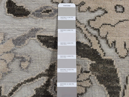 Oushak Oushak hand-knotted wool rug in Ivory, 2'1" x 3'1" — SKU O080377 (view 3)