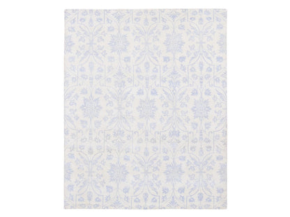 Beige 8'0" x 9'10" Oushak And Peshawar Hand knotted Wool Rug - Sku: O080503