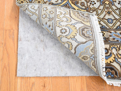 Rajasthan Rajasthan hand-knotted wool rug in Gray, 2' x 3'2" — SKU O080613 (view 2)
