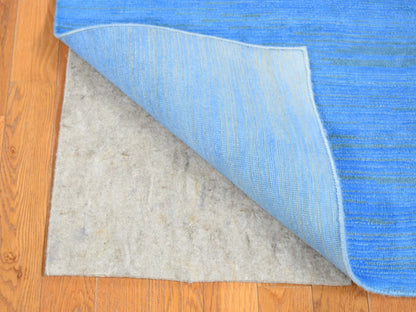 Overdyed 2'5" x 10'2" Vintage Hand knotted Wool Rug - Sku: O080631