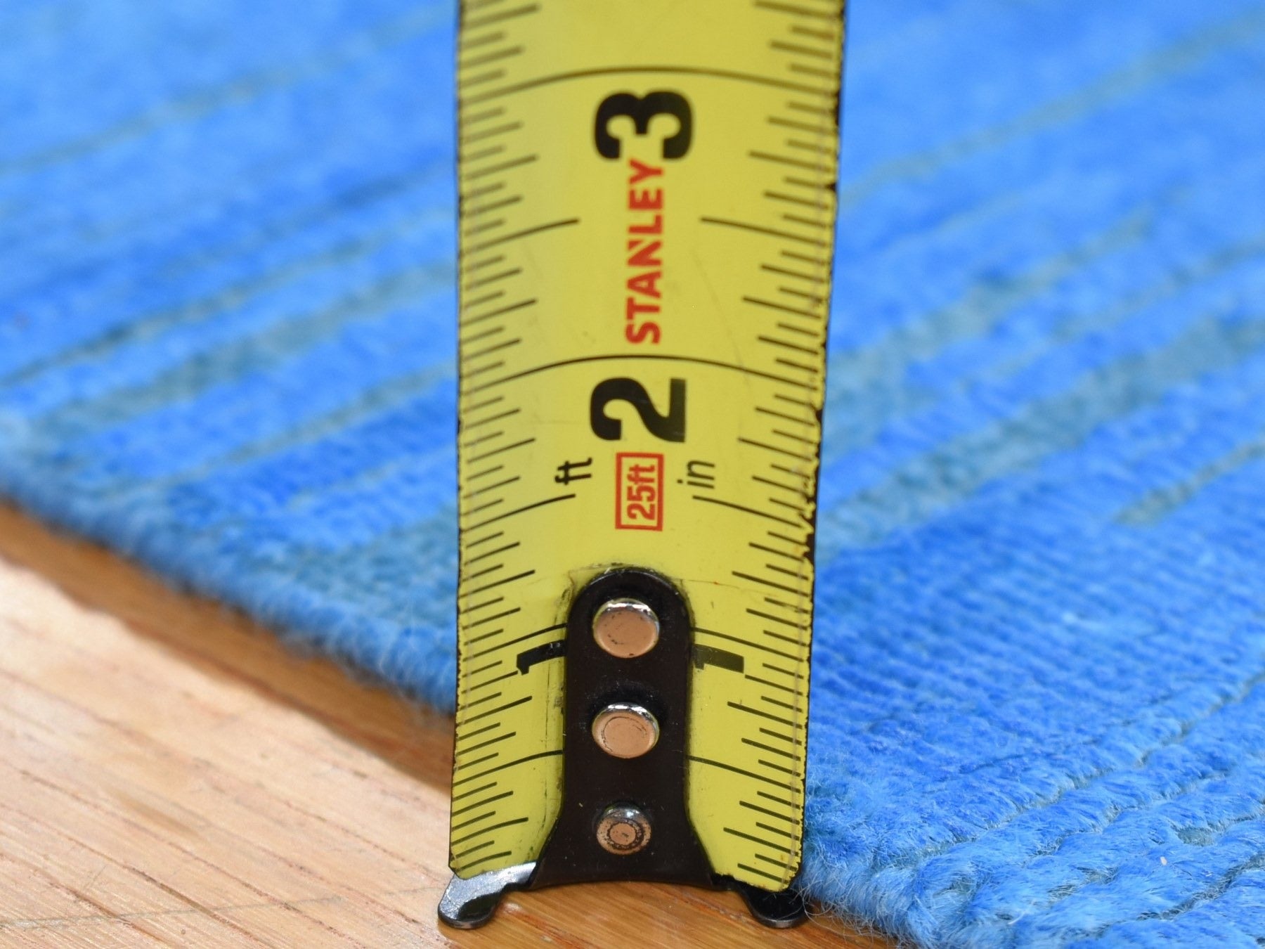 Vintage hand-knotted wool runner in Overdyed, 2'5" x 10'2" — SKU O080631 (view 5)