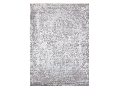 Green 9'10" x 13'10" Transitional Hand knotted Wool/Silk Rug - Sku: O080786