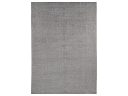Beige 9'10" x 14'1" Modern and Contemporary Handloom Wool/Silk Rug - Sku: O080849