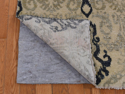 Beige 5'10" x 8'7" Tribal & Geometric Hand knotted Wool Rug - Sku: O080964