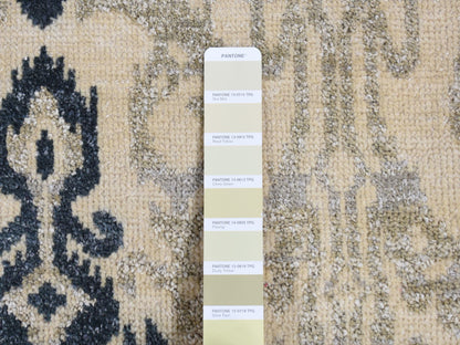 Beige 5'10" x 8'7" Tribal & Geometric Hand knotted Wool Rug - Sku: O080964