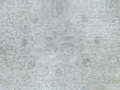 Beige 9'7" x 13'2" Vintage Hand knotted Wool Rug - Sku: O081125