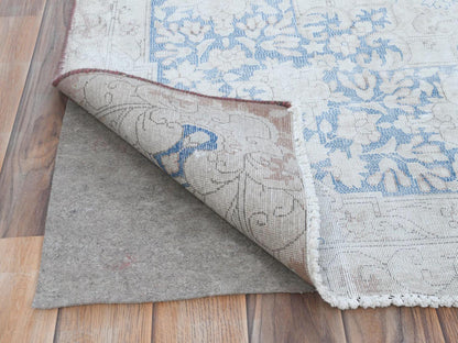Blue 9'7" x 12'9" Vintage Hand knotted Wool Rug - Sku: O081265