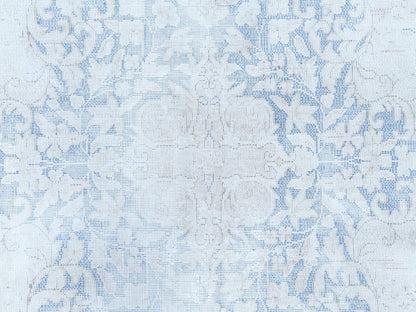 Blue 9'7" x 12'9" Vintage Hand knotted Wool Rug - Sku: O081265