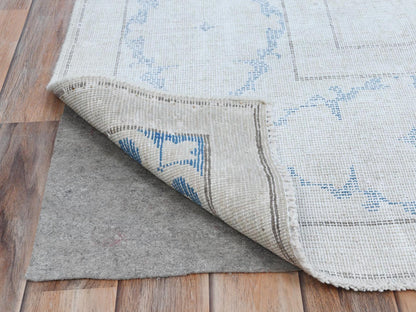 Beige 7'9" x 10'7" Vintage Hand knotted Wool Rug - Sku: O081268