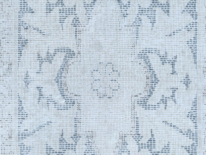 Beige 7'9" x 10'7" Vintage Hand knotted Wool Rug - Sku: O081268