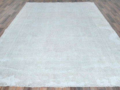 Red 8'0" x 11'0" Vintage Hand knotted Wool Rug - Sku: O081630